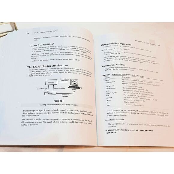 CUPS: Common UNIX Printing System by Michael R. Sweet (2001 1st Ed. Trade PB) - Picture 7 of 8